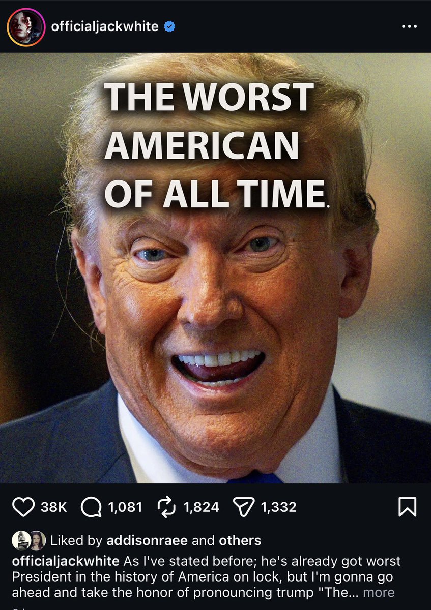 “addison rae is maga”