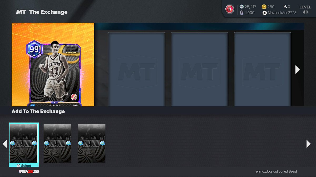 80sBearfan4life's tweet image. So I'm one PD away from DM 99 Peyton Watson and have the three 💎 needed for DM 99 Jeremy Lin, but I haven't unlocked Lin yet. I'll have the needed PD tomorrow after winning 3 straight breakout guantlet games. 
#NBA2K26