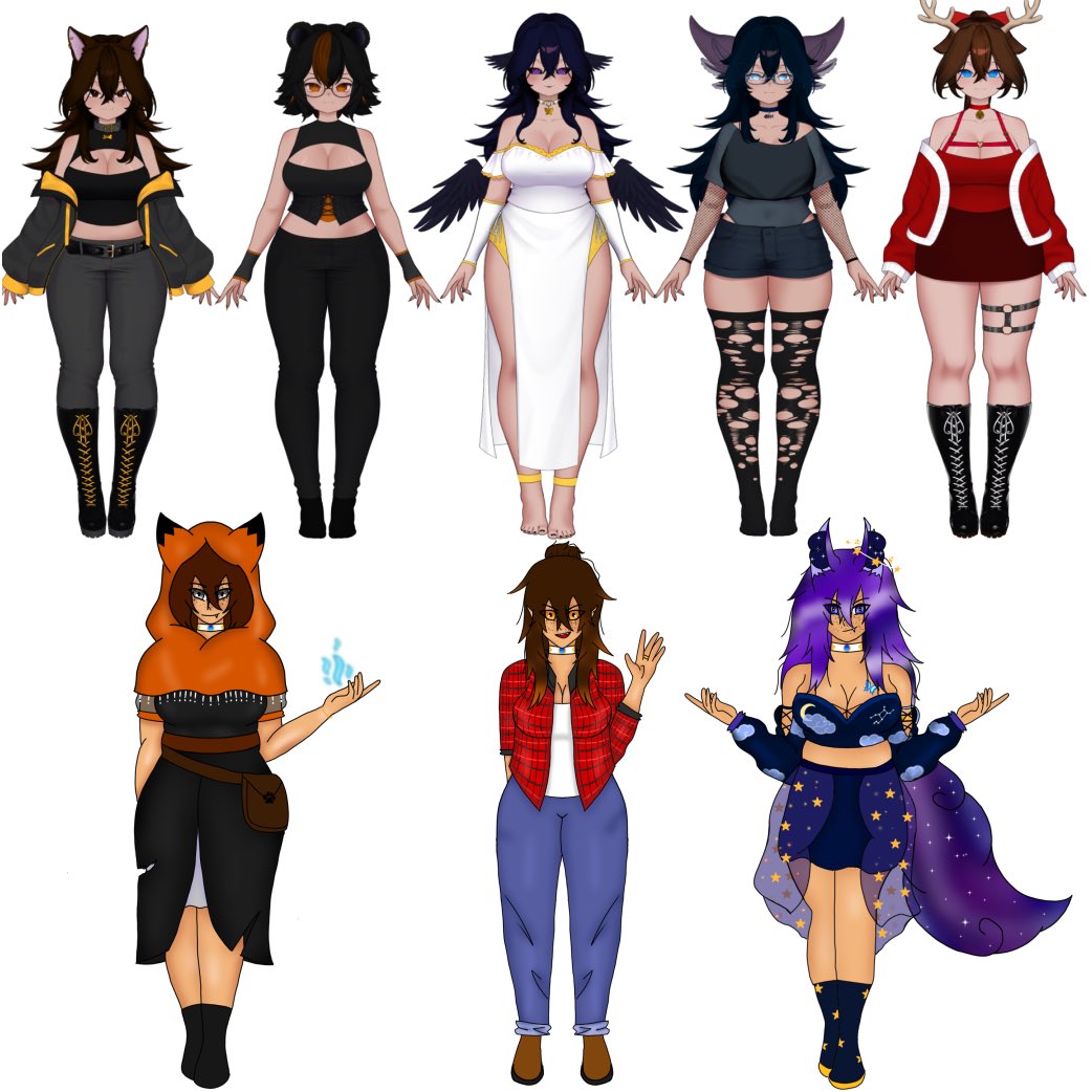 Angel paradox 🦊💫 commission open tweet media