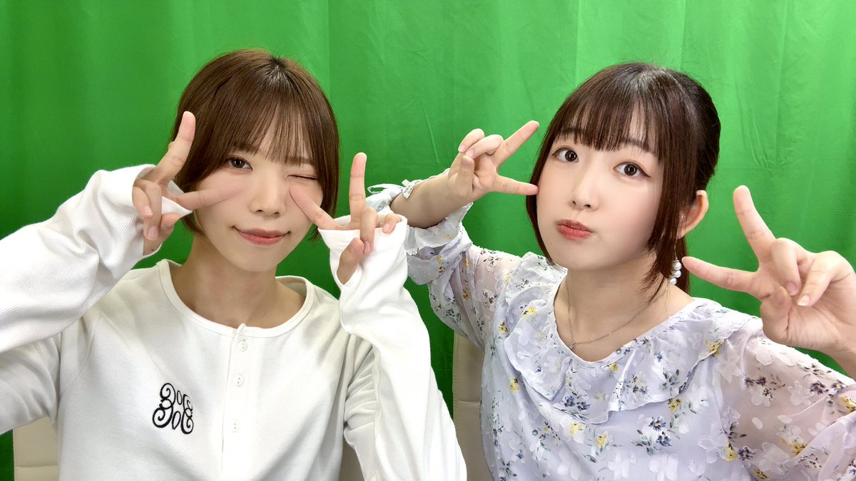 長野佑紀と河野ひよりの『あんどもあっ！ぱちぱち空想部！』 tweet media