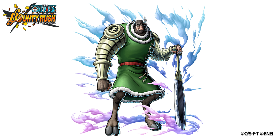 OPBR_official's tweet image. 【予告】

サクラ王国／国王 ドルトン参戦❗

#バウンティラッシュ
#ONEPIECE