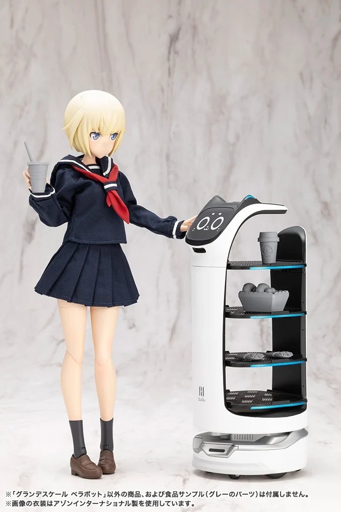 kotobukiya_tkw's tweet photo. 【立川本店】
新商品:『Pudu Robotics』より
「グランデスケール ベラボット」¥4,950(税込)が入荷致しました!
好評発売中の「ベラボット」プラモデルシリーズに、CADデータを拡大再設計した「グランデスケール ベラボット」が仲間入り!
どうぞご利用ください!
#BellaBot #ベラボット https://t.co/jjbOcqJh4t