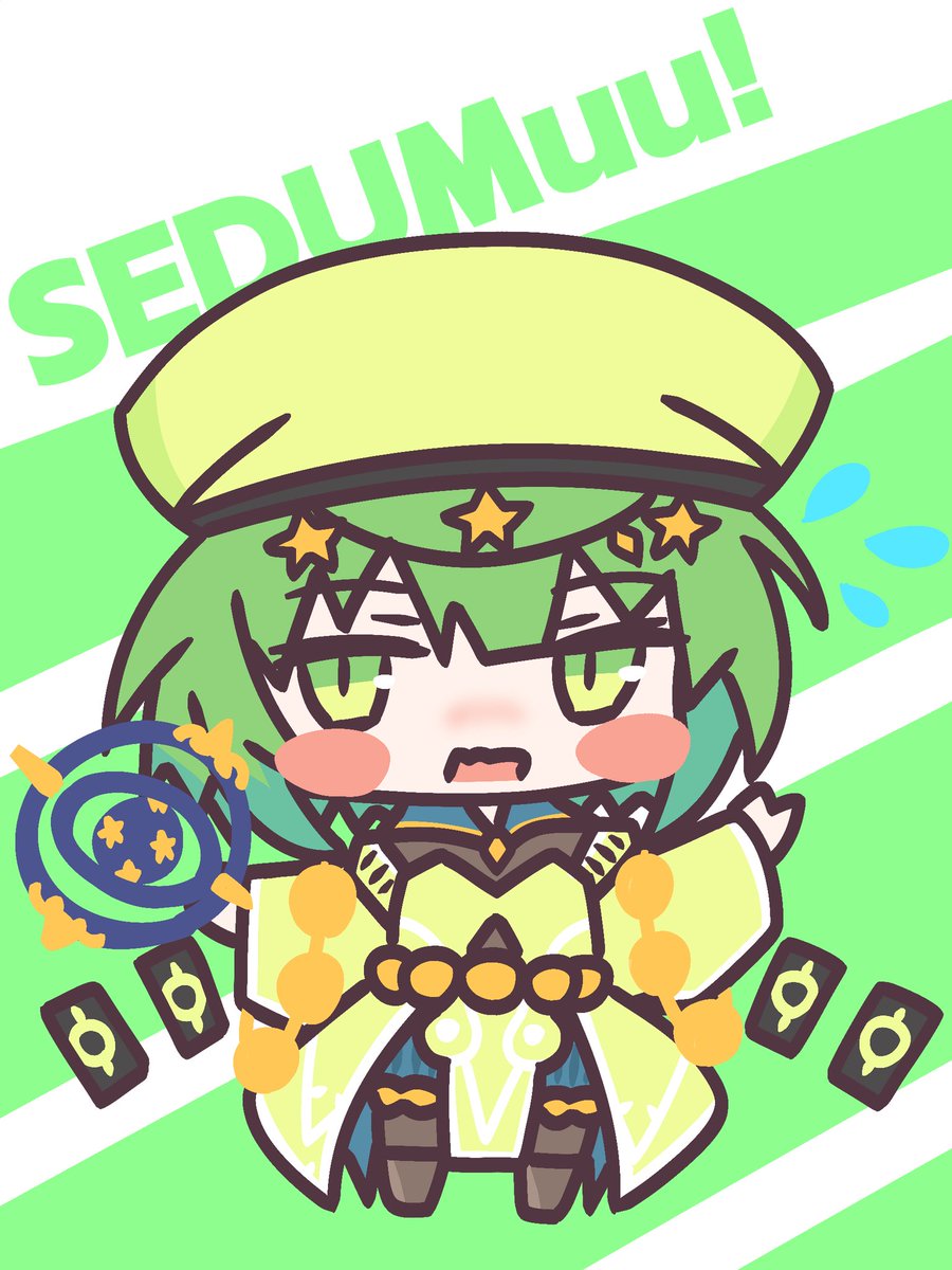 フフフ…セダム！

みんなセダムし続けろ…もっと激しく！
#フラワーナイトガールイラスト

1年ぶりにセダムさんをお絵かき🌸
花騎士、複雑な衣装の娘も多いので…
楽しくデフォルメできました！💕