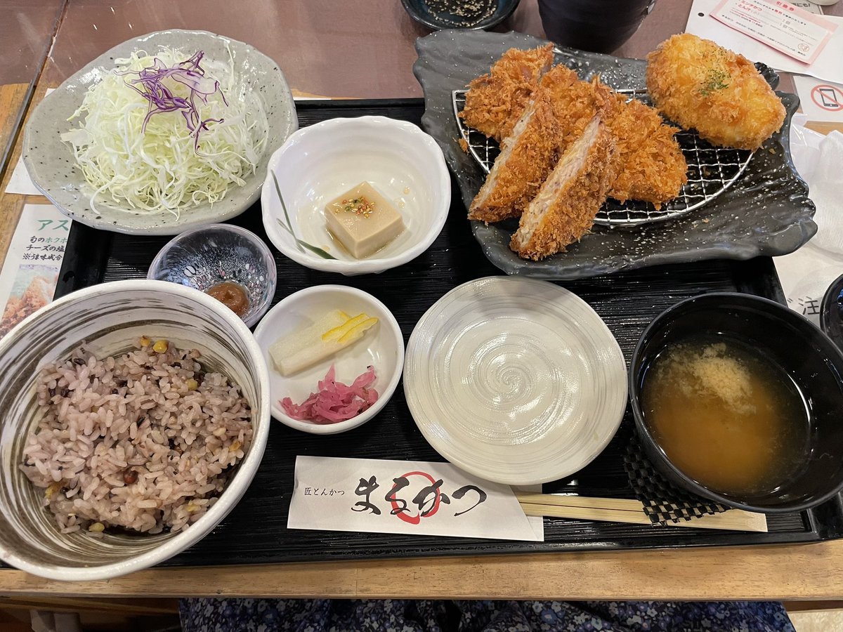 久しぶりにまるかつ神殿行ってきました。

しじみ汁にほんのりと山椒入ってますよね？それが好きです。