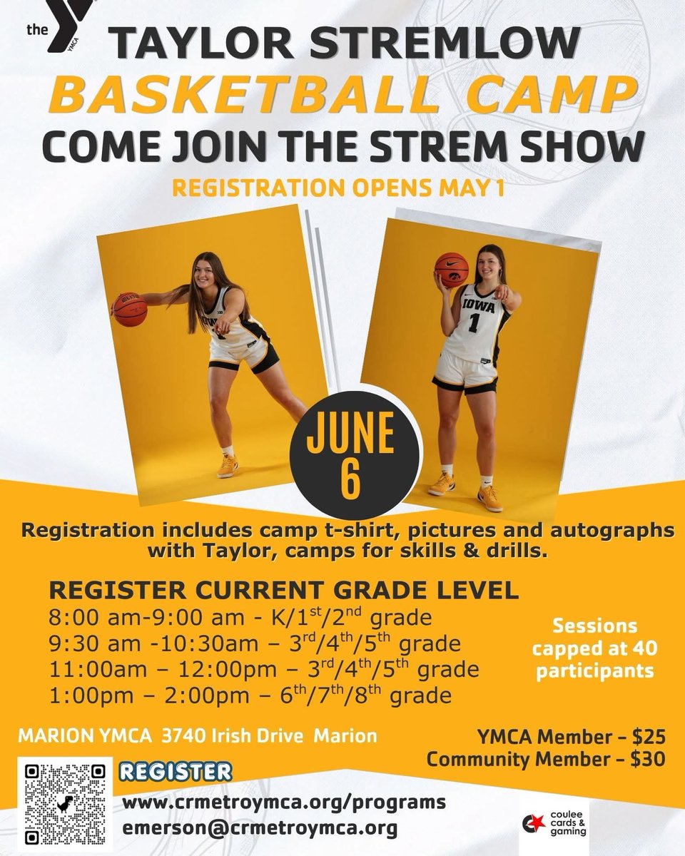 Come check it out on Saturday, June 6th. Registration opens on May 1st!