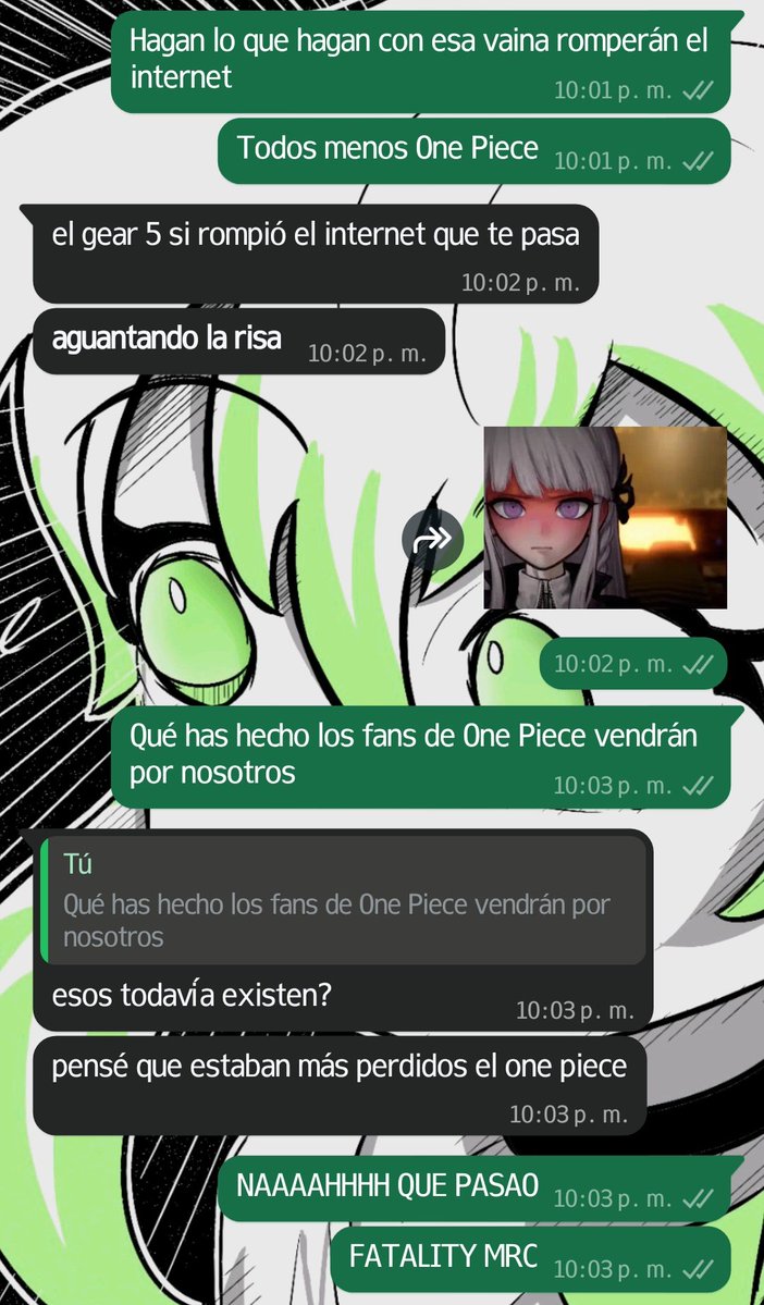 Esta va para los fans de One Piece