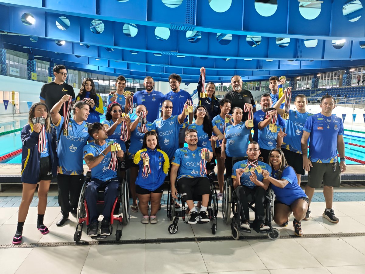 São José dos Campos faz bonito na natação na primeira etapa do Paresp

Campeã das três primeiras edições, delegação joseense dominou as provas na piscina do CTPB

Confira: esportes.sp.gov.br/sec_esportes/n…

#EsporteSP #SPnoEsporte #GovernoSP #SãoPauloSãoTodos #PARESP #Natação