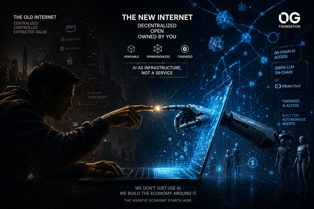 🔥🔥 0G isn’t just putting AI on-chain - it’s breaking AI out of the ...