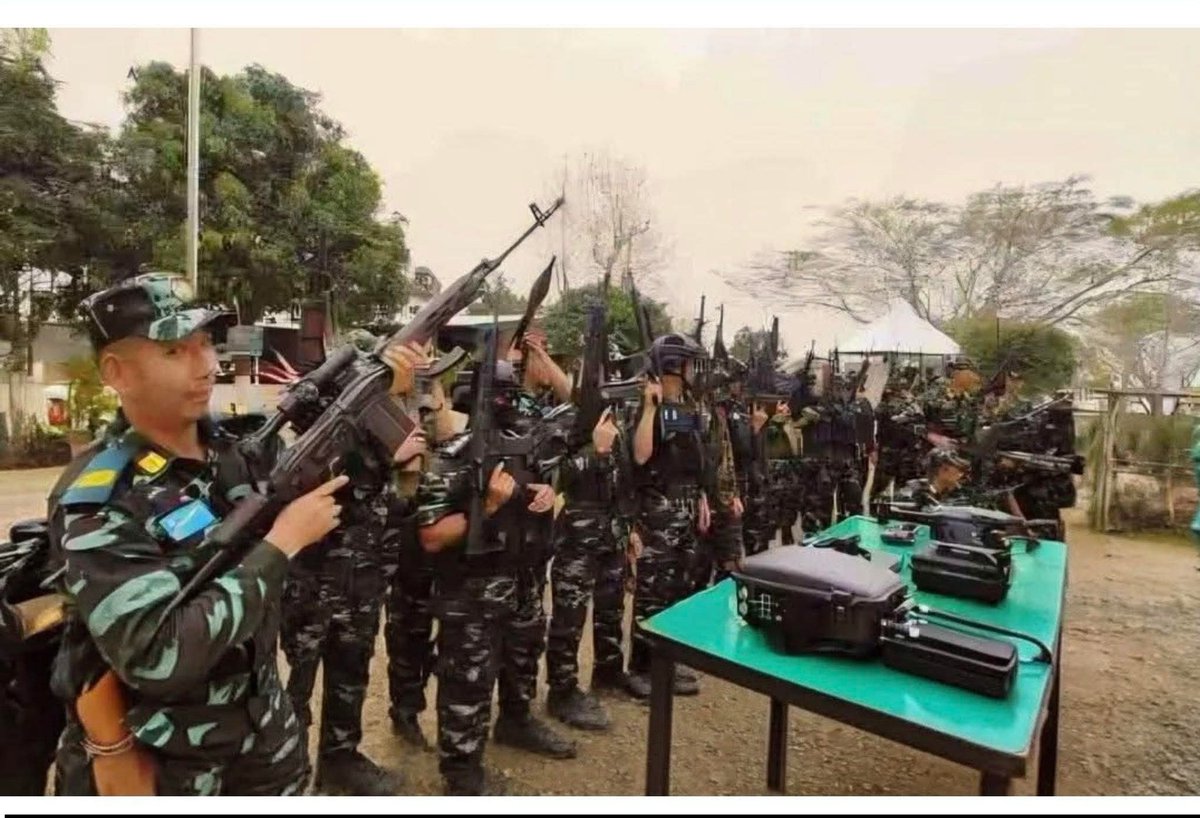 NSCN IM show their weapons