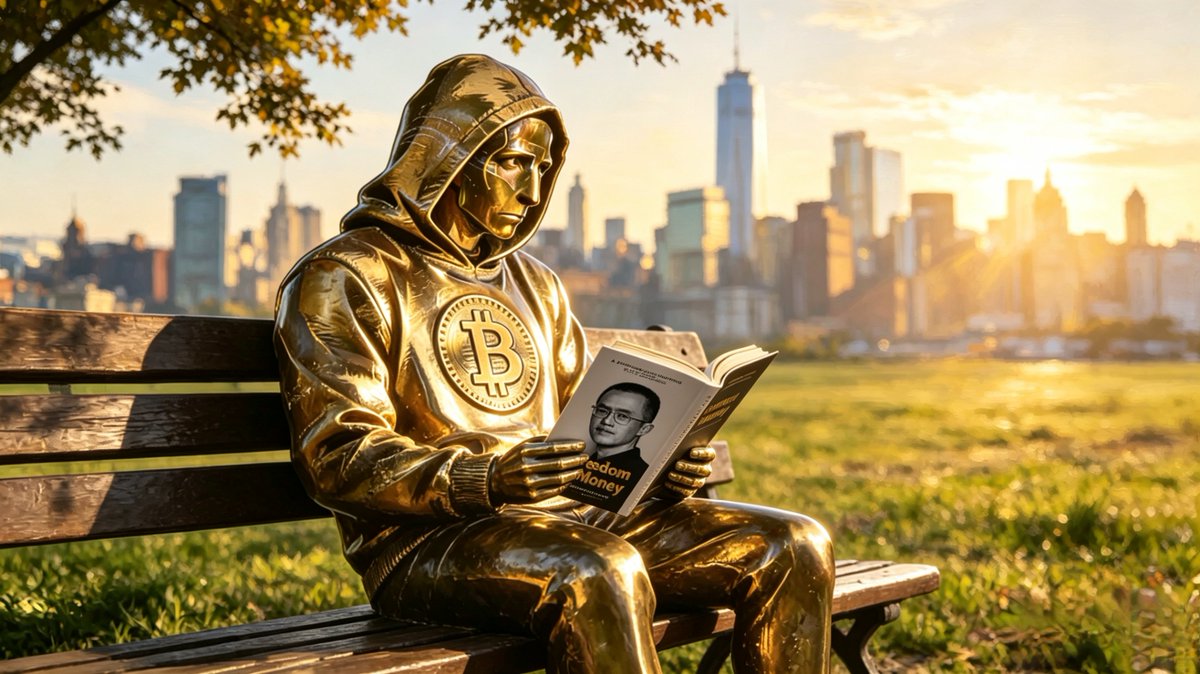 <a href="/cz_binance/">CZ 🔶 BNB</a> Satoshi is reading.
#FreedomOfMoney is more than a memoir. It’s a mirror of the crypto journey from the early days to now.
From Satoshi’s vision to CZ’s story, the pursuit of financial freedom never stops
