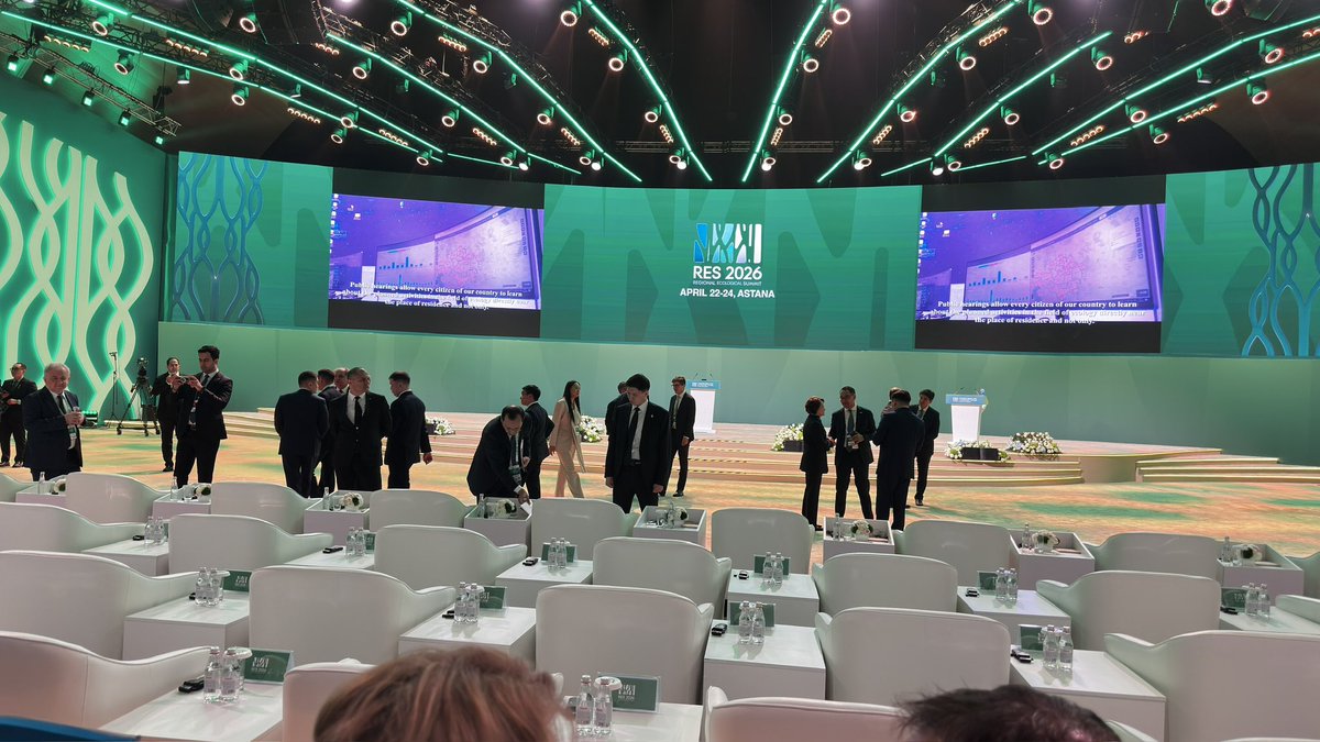 WorldAffairsNVA's tweet image. All eyes on #Astana as #RES2026 reaches its plenary stage, where #ecological questions become political choices. Here’s AN ANALYTICAL REPORT : thewnn.com/astana-ecologi… @aqorda_press @KazakhEmbassy #AnaCampeã