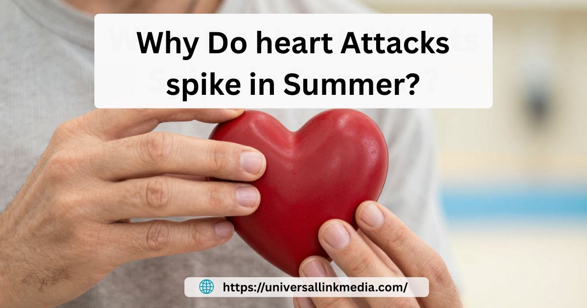 universal_link1's tweet image. Beat the heat, not your heart! Discover why heart attacks rise in summer and learn 10 simple habits to protect your heart while enjoying the sun.

Read more - universallinkmedia.com/heart-attacks-…

#Health #healthylifestyle #HealthyLiving #healthtips  #hearthealth #heart #habits #healthyhabits
