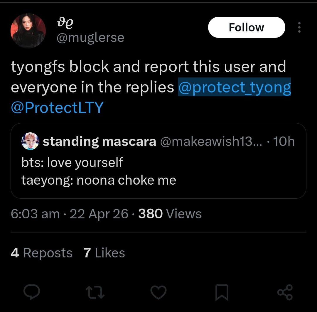 standing mascara tweet media