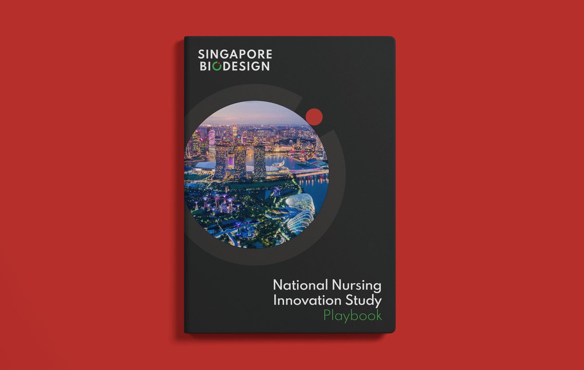 TulikaSud's tweet photo. Singapore Biodesign led a national-level study to strengthen Singapore’s nursing innovation landscape. The study was presented in a booklet designed by Studio Giraffe: https://t.co/LE7W0oNYjq https://t.co/Z8yRyzZ1hC