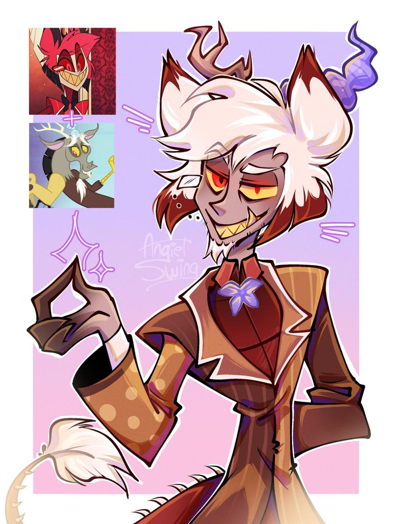 Por fin ese segundo que tanto me pidieron. Será que los dibujo aére junto a Rosy?. este espero que le funeste y lo olviden que aún tengo las comisiones abiertas.
.
#Hazbin_Hotel #alastor #discord #mlp #fusion #hazbinAlastor #discordmlp #mylittlepony #fanart