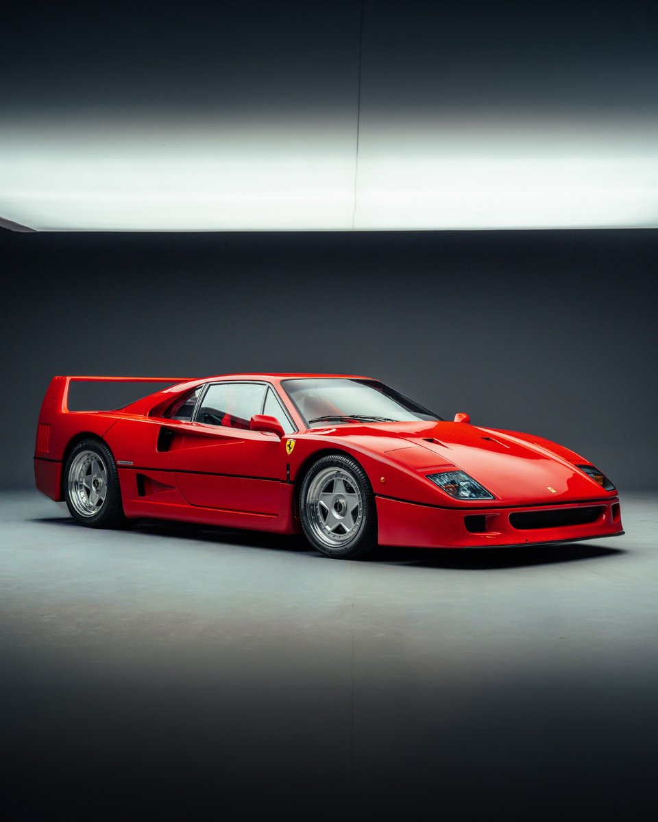 Retromania4ever's tweet image. ✅⬜🟥 #Ferrari F40❤️‍🔥