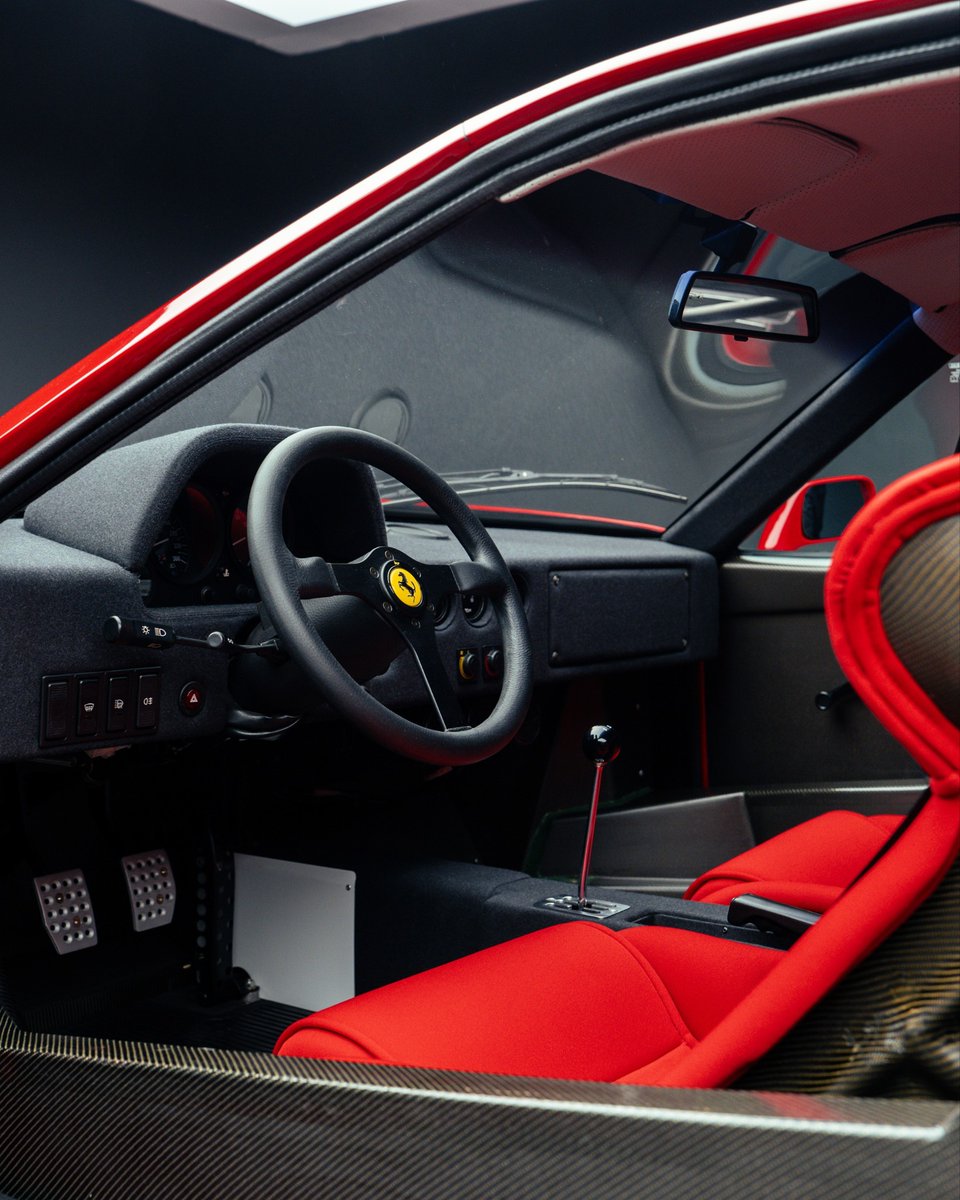 Retromania4ever's tweet image. ✅⬜🟥 #Ferrari F40❤️‍🔥