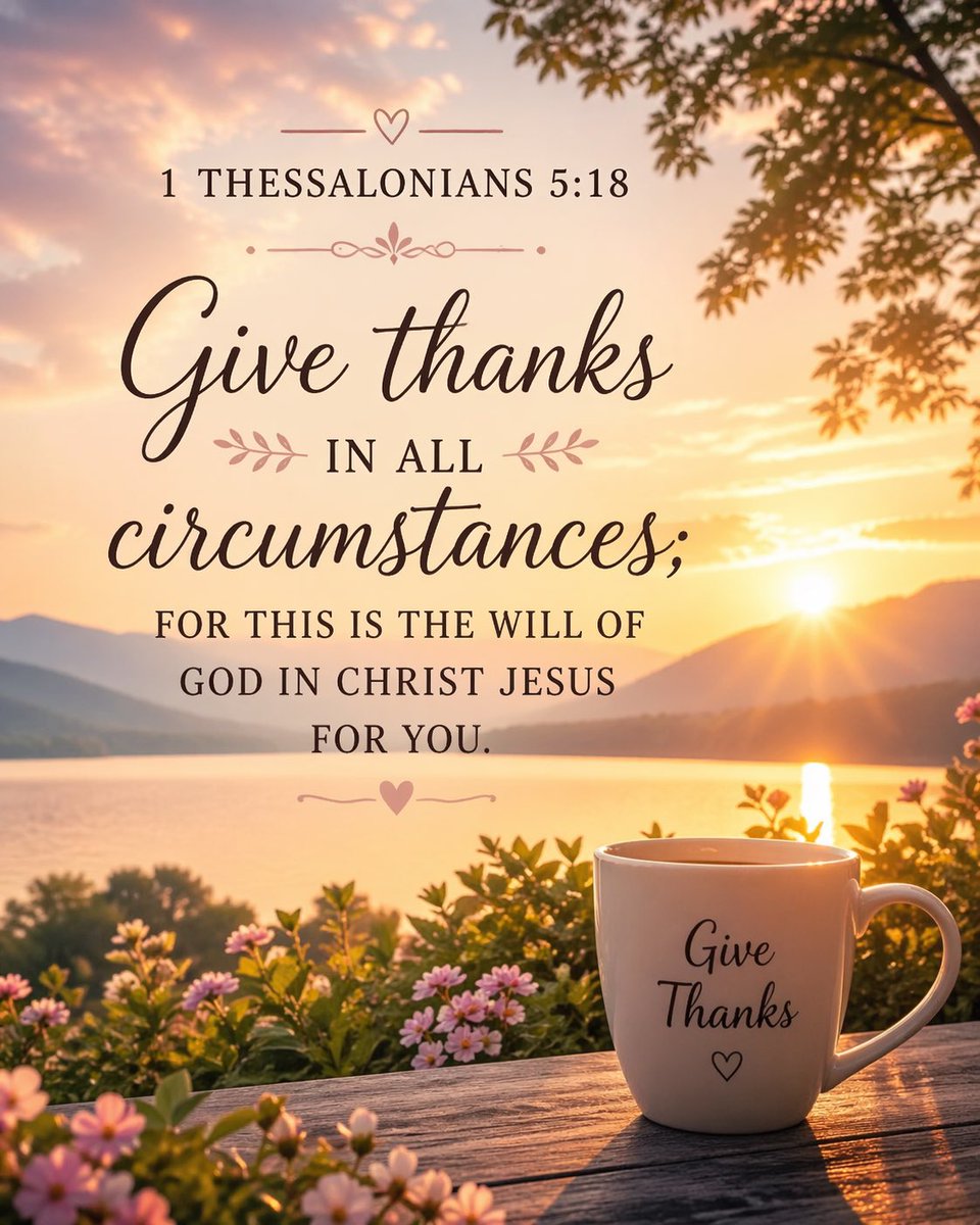 candace_lo70387's tweet photo. 🕊️ Gratitude changes everything...
When we thank God we remember how blessed we truly are. 

Dear Heavenly Father, 

Thank You every breath, every blessing, and every moment You've given me. 
Even in the small things, Your goodness surrounds my life. 

Teach me heart to remain grateful in all circumstances, to see Your hand in both joy and trial, and to never take Your grace for granted. 

I praise You for Your love, Your faithfulness, and Your mercy that never fails. 

In all things, I give You thanks. 

In Jesus Name,
Amen🙏🏻

What is one thing you're thanking God for today?
Share below and encourage someone else.