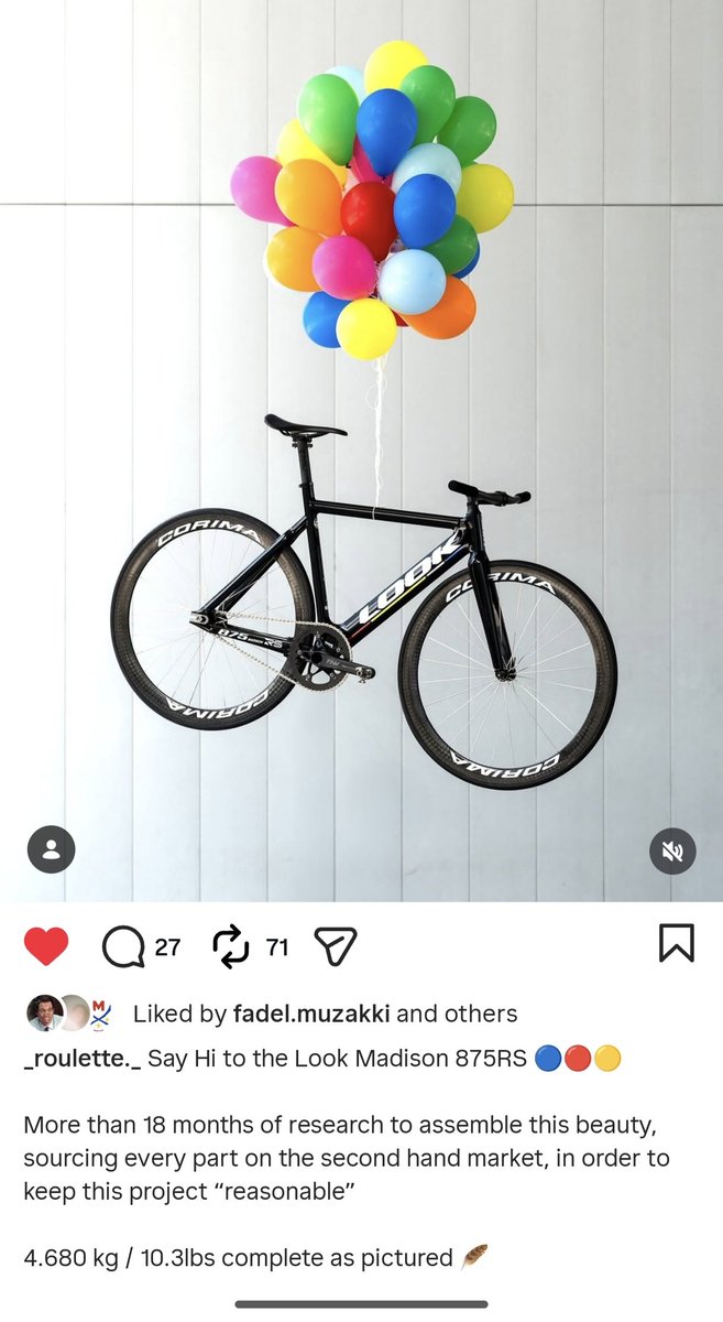secretshopee's tweet photo. WTS Look 875 Madison RS frameset
size XS, 50cm square 👍🏻
like new ✨ low km. no dent, scratch, chip, whatever
beli dari baru, tangan pertama
include seatpost &amp; barset Look brand new
20.000k negz

📍Bintaro
0856 7072 582
#fnfjb https://t.co/3PwaCMR33u