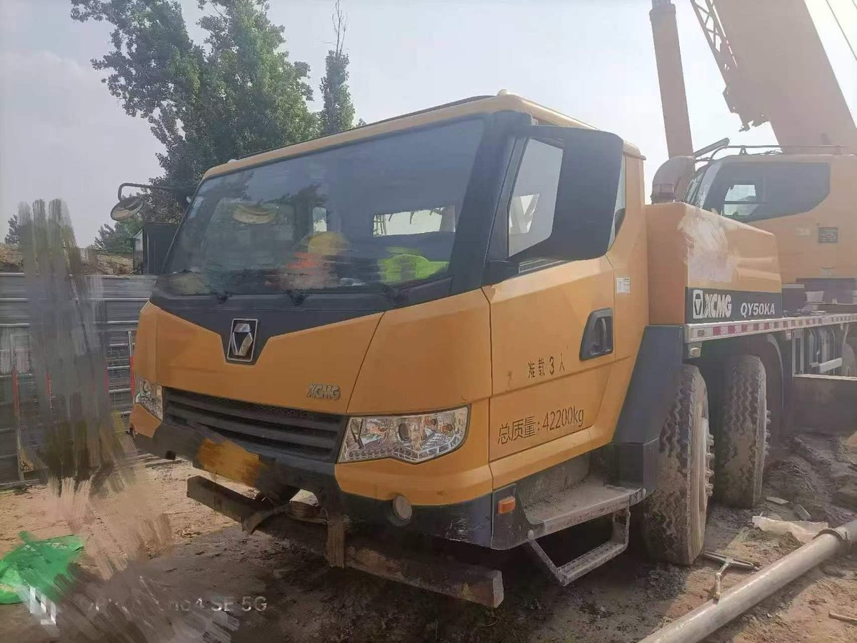 SunnyLi45's tweet photo. 2019 Year XCMG 50 ton Truck Crane for Sale: Type QY50KA, 43.5 meter mainboom, 16 meter jib, 6.5 ton counterweight, no accident,first hand car, price $62000.
More info:https://t.co/9jA3Wpkc2T
#cranemachine #truckcrane #XCMG #50ton #2019 https://t.co/9ZVafJVfy6