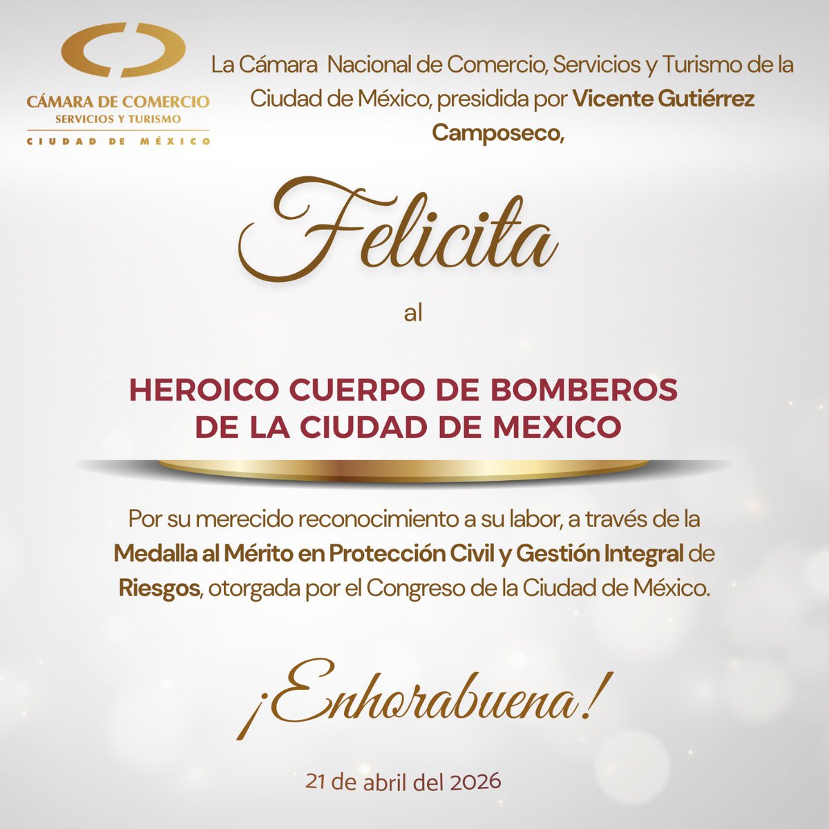 CanacoCDMX tweet media