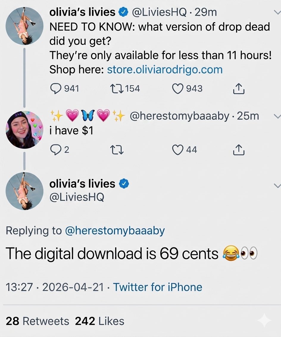 Alex • STREAM DROP DEAD 💞 tweet media