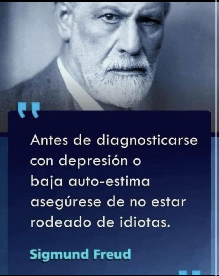 Hay que hacerle caso a Freud ☝️