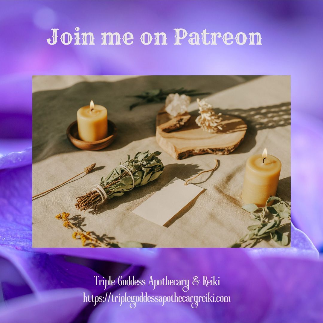 triplegoddessa1's tweet image. Join me on Patreon at patreon.com/TripleGoddessA…
Get handouts for New Moon and Full Moon each month. This will guide you on your own Moon Rituals. Plus more…..
#crystals  #divination #reiki  #pagan  #triplegoddessapothecaryandreiki