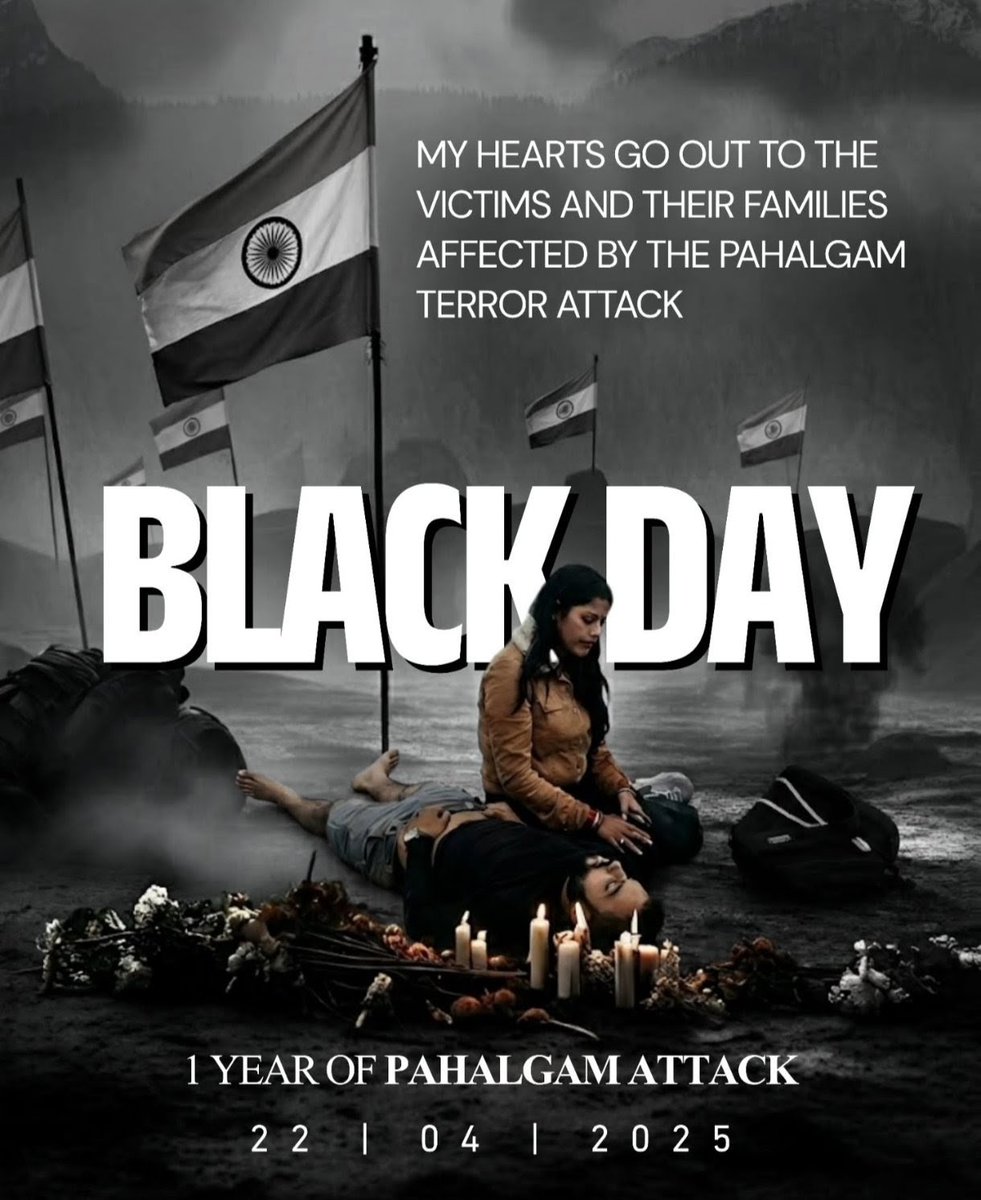 roniksharma21's tweet photo. Never forget Never forgive.
Pakistan backed terrorists attack in Pahalgam (Jammu and Kashmir) in 2025. 
@UNHumanRights @UN @UNGeneva @UNSC_Reports 
#PakistanBackedTerroristAttackInPahalgam https://t.co/D17rmy2Dei