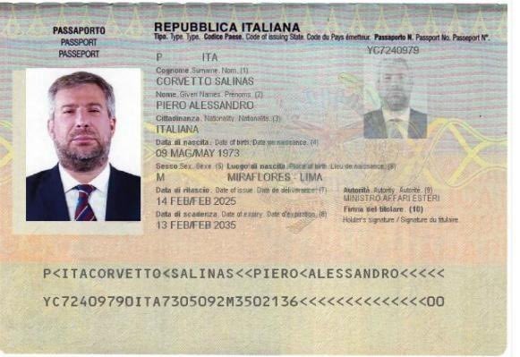 El pasaporte italiano vigente de Piero Alessandro Corvetto Salinas, no declarado a la fiscalía, es un elemento más para abonar en el peligro procesal del investigado exjefe de la <a href="/ONPE_oficial/">ONPE</a>. 
Otra exclusiva de <a href="/CcorrienteW/">CONTRACORRIENTE_W</a> 
Siempre por <a href="/willaxtv/">Willax Televisión</a>