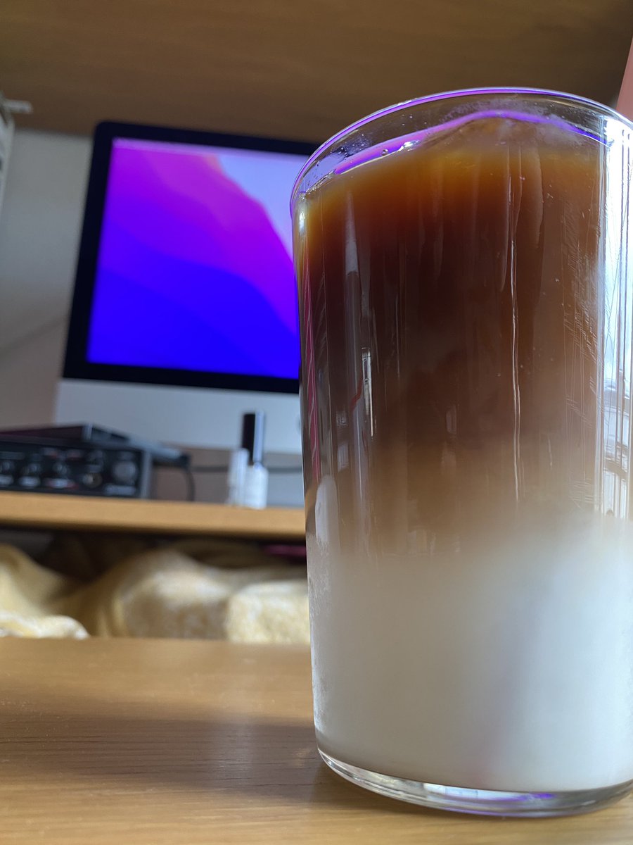 #夜更オレ

エスプレッソじゃないから、今までの夜更ラテ、オレやった！！とのこと。