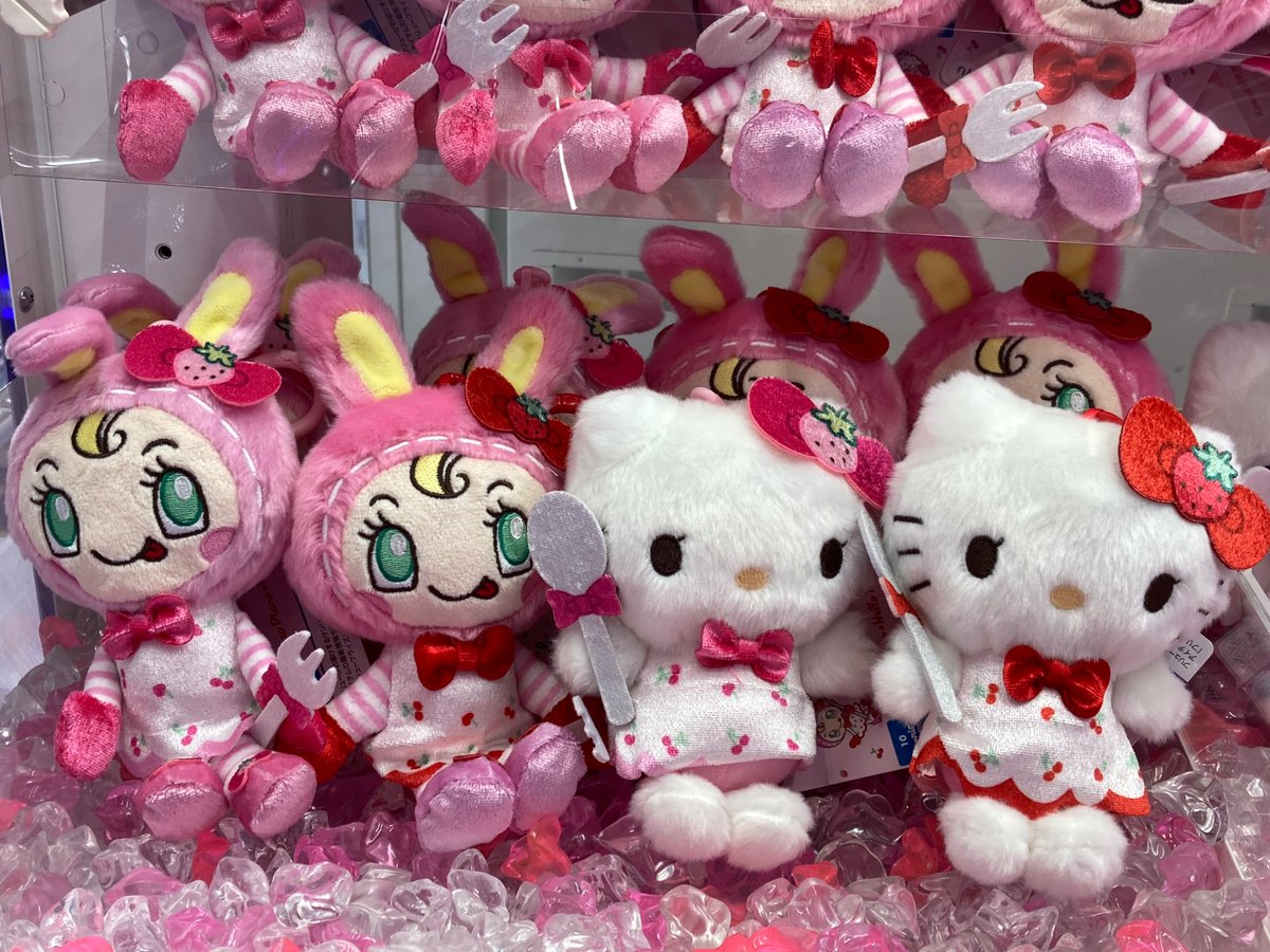 🌟景品入荷情報🌟 Mezzo Piano×Hello Kitty くりっぴぃ ぬいぐるみ