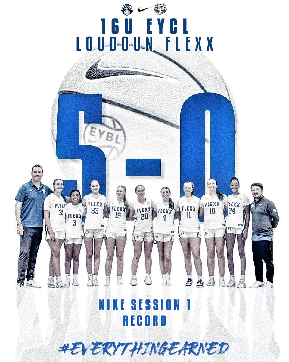 So proud of our 16U EYCL squad. 💙 Back-to-back undefeated <a href="/NikeGirlsEYBL/">Nike Girls EYBL</a> Session I weekends this year and last — a reflection of the standard they continue to set for the entire program.

What makes this group special isn’t just winning. They play hard, they scrap, they compete,