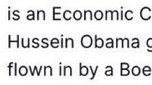 Davidmetroland's tweet image. Hussein #Obama 🙄😭