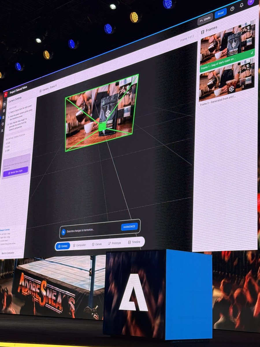 lizkmiller's tweet image. Project Tailored Takes:  SHUT. UP.

I mean it. Just shut up. Personalized video takes powered by @Adobe #Foundry is unreal. 

#AdobeSneaks #sneaks7