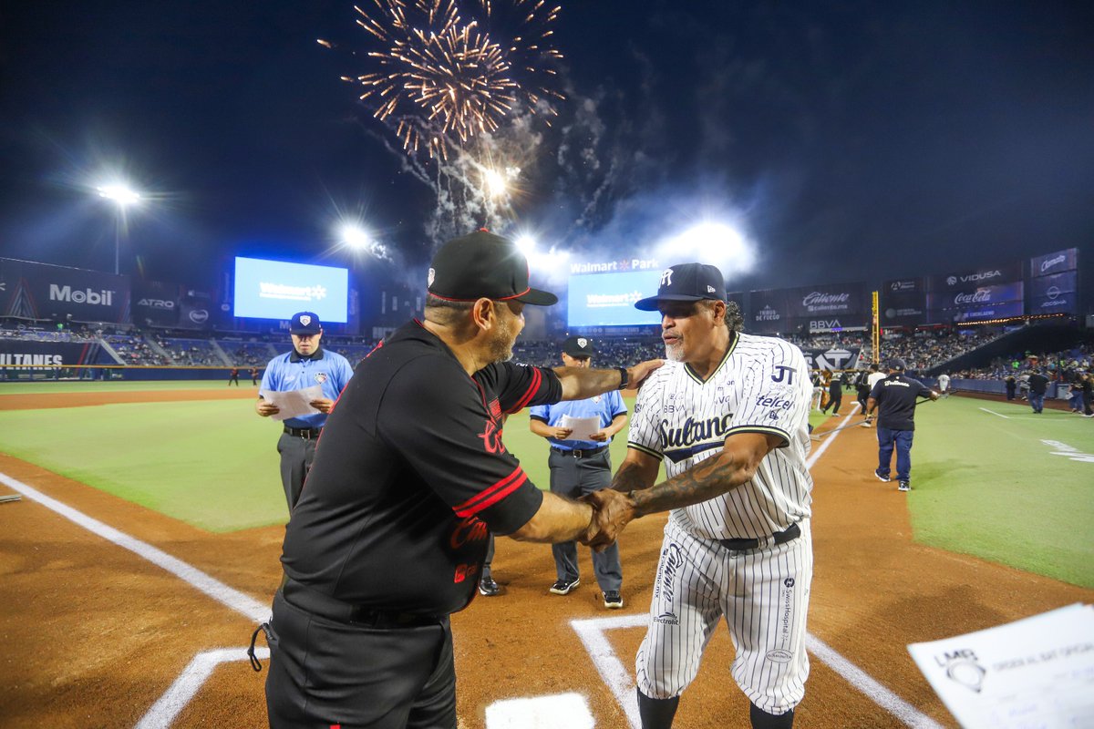 SultanesOficial's tweet image. ¡QUE VIVA EL BEISBOL!⚾️

#OpeningDay 2026 | Durango vs. Monterrey