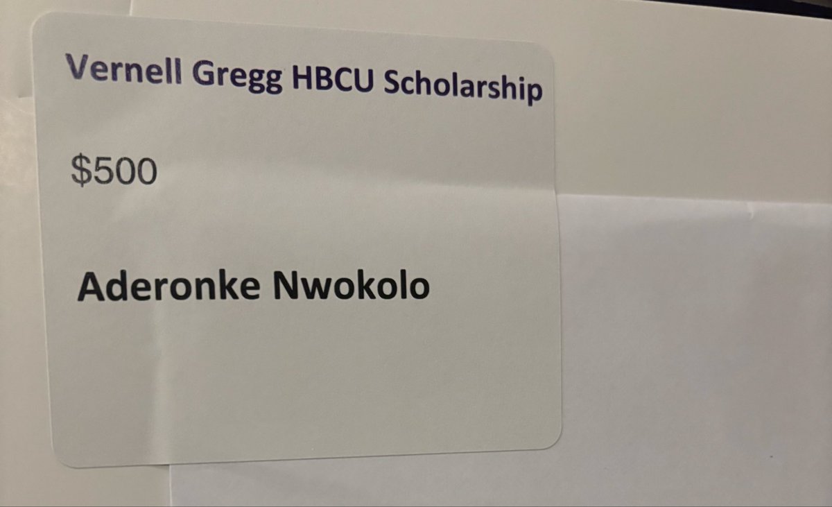 CCAAP4's tweet photo. Honored to represent our CCAAP legend, Mrs. Vernell Gregg, at the 2026 LEF Scholarship Awards Ceremony. Thank you for investing in our future! https://t.co/NSABaS8nqJ