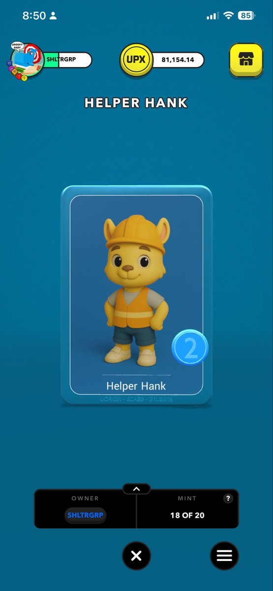 CRSHLTN's tweet photo. I own this #Uppie Card โHelper Hankโ Check him out! He is helping me #create and #build #norwoodpark (my upland residence) #uplandme #game with #sparklet #troves #usd #upx #virtualproperty #and #stem (a life token used to grow and sustain #simulated life).
*the address in this clip is unaffiliated with real life