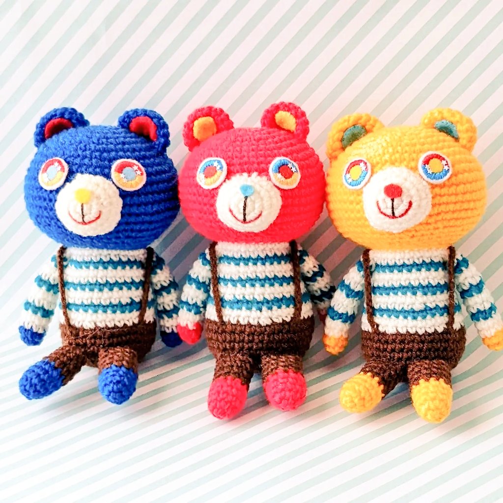 おはようございます🧶

昨日はルポポさんの企画展ポストへ
反応ありがとうございます！✨
ゆっくりしながら皆様の素敵な作品を
拝見出来て、幸せな時間を過ごせました🥰✨
心穏やかに過ごせるよう、無理しない程度に頑張ります☺️

#あみぐるみ #ハンドメイド