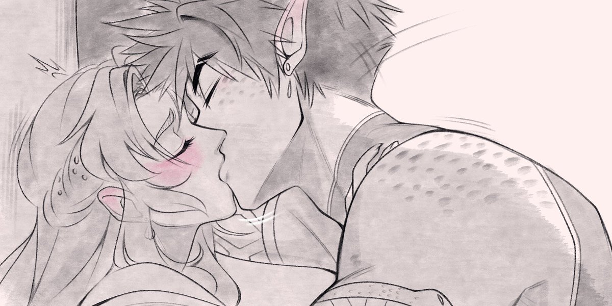 Meggadoodle85's tweet image. Yearning ❤️‍🔥
Oc's between @italian_lily and myself

#OC #origialcharacter