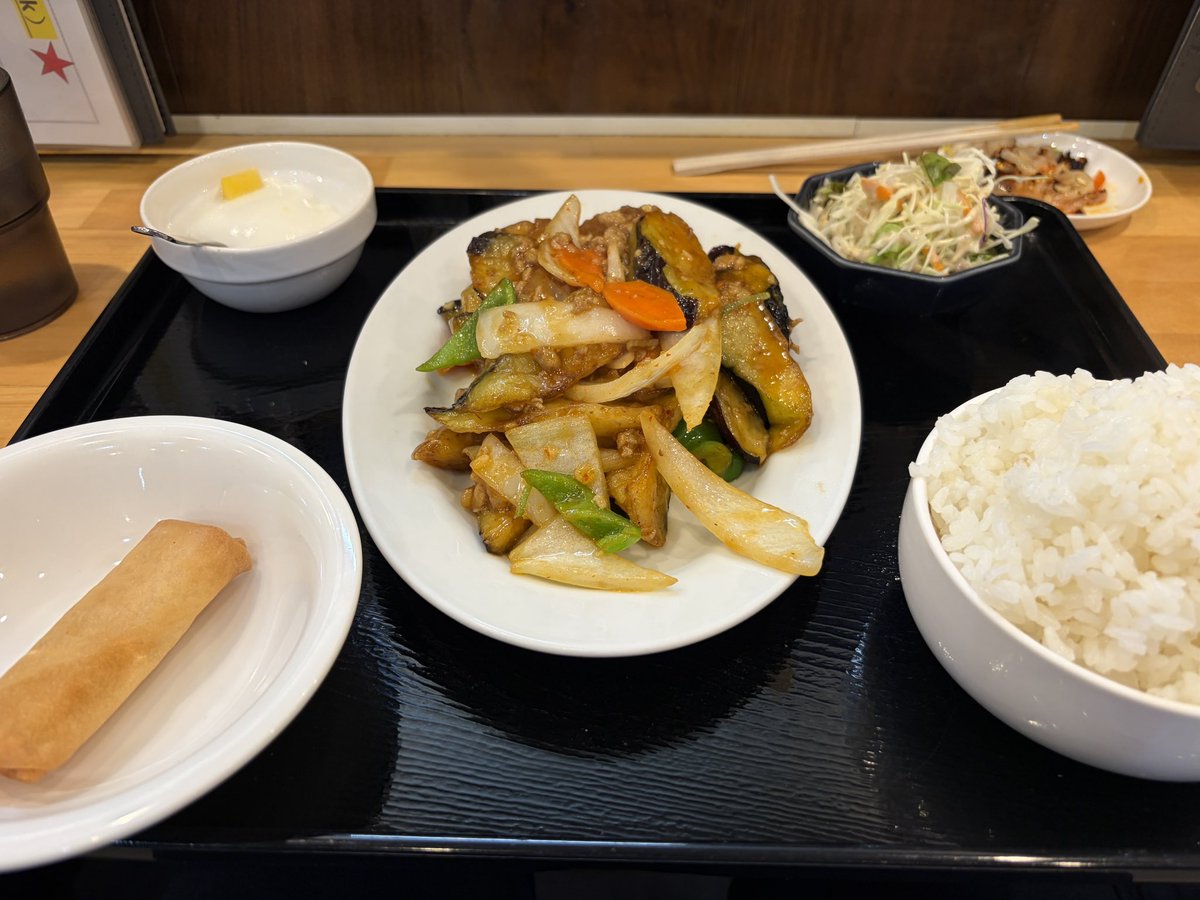 infini_3_'s tweet photo. 最近のマイブームは麻婆茄子👍 https://t.co/pCyoYRkQlV