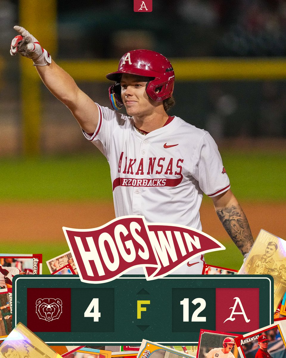 Arkansas Baseball tweet media