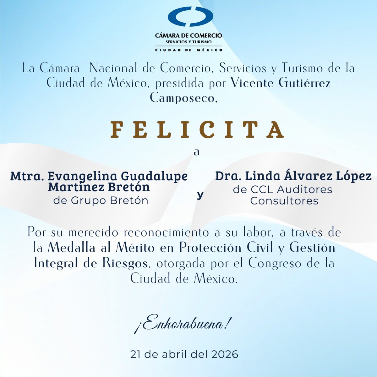 CanacoCDMX tweet media