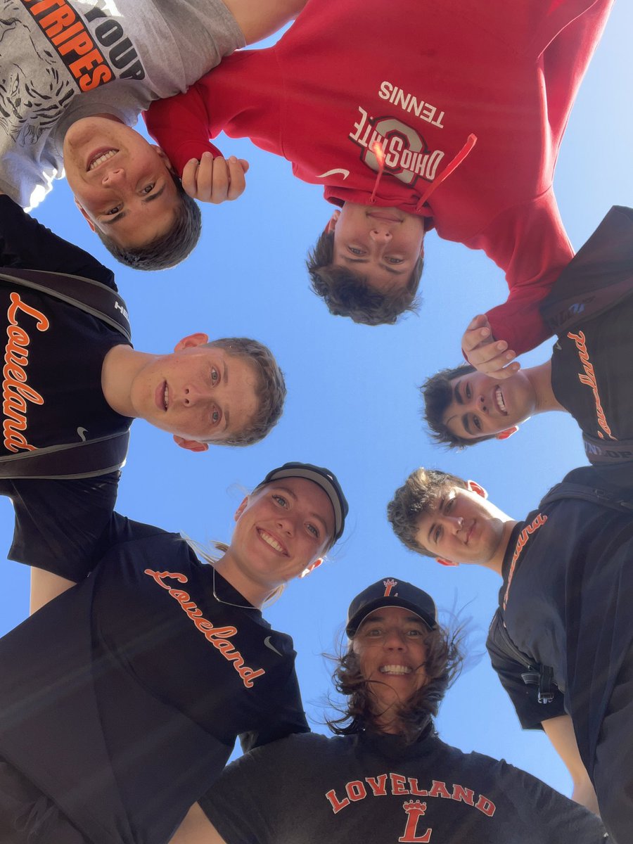 LPawTennis's tweet photo. Tigers win over Kings today to stay undefeated in the ECC. 10-1 for the season @Loveland_AsstAD @LHSTigerAD @LABTigers https://t.co/6bAZYND1Ih