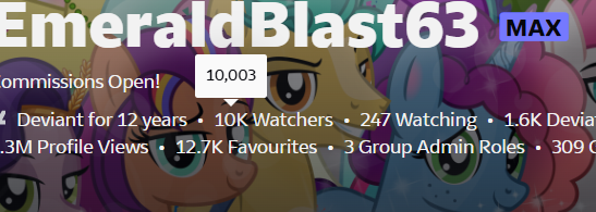 BlastDraws's tweet photo. Did I just hear a certain somebody reached 10,000 followers on a certain platform? This calls for a new era, and in other words, a new outfit!

#EquestriaGirls #CommissionsOpen https://t.co/qP4YGB4wbd