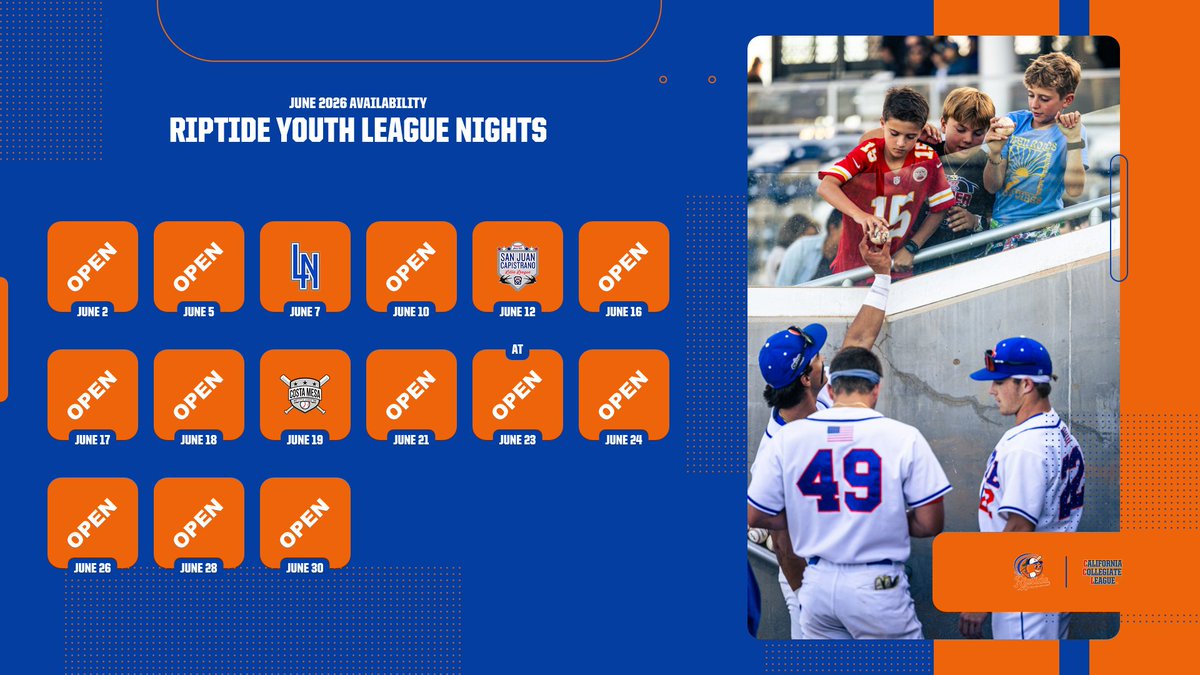 OC Riptide Baseball tweet media