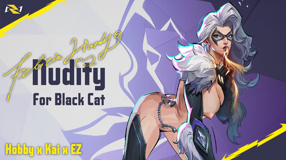 EPincchi's tweet photo. Black Cat Edit for Marvel Rivals

Now stealing your attention and your fortune https://t.co/TNAC0BGIn0