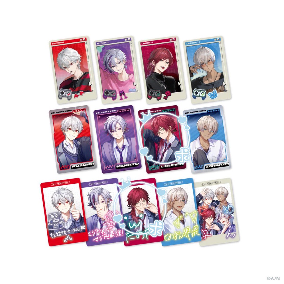 sorasnow_o's tweet photo. 【交換】にじさんじ フォト風カード せめよん VSせめよん

譲**  画像1

求**  画像 2 各1

まとめての交換最優先

郵送での交換
お気軽にお声がけ下さい https://t.co/32RolWGM81
