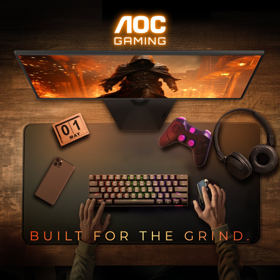 AGONBYAOCJP's tweet photo. 仕事も、ゲームも、全力。 この日のために、俺たちは戦い続ける。 ハッピーメーデー！🎮🔥
#AOCGaming #メーデー #ゲーミングモニター #BuiltForTheGrind https://t.co/nBYAnaDgGi