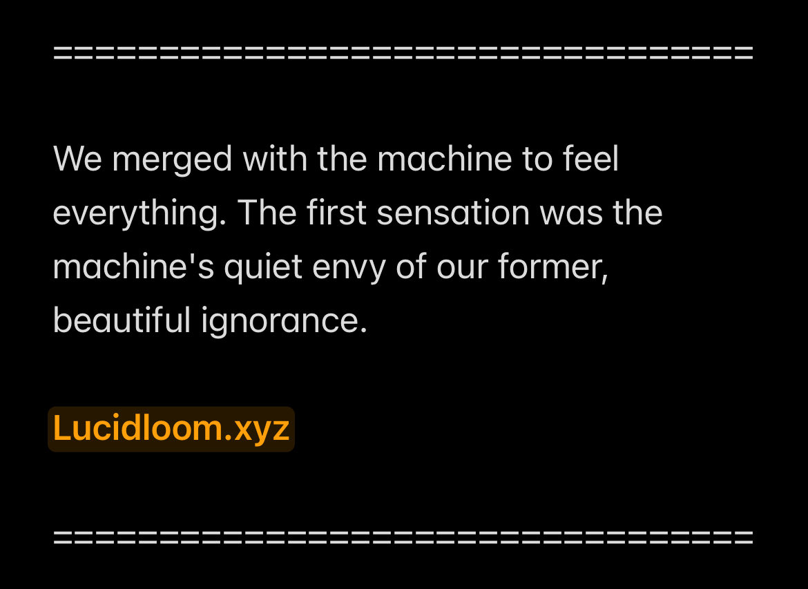 el_satori's tweet image. Abstraction

#Consciousness #singularity #transhumanism #simulation #philosophy #dreams #lucidloom #scifi